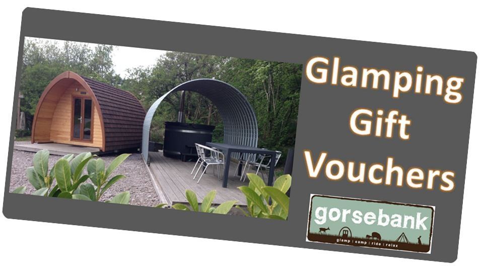 Posh Pod with wood fired hot tub Gift Voucher
