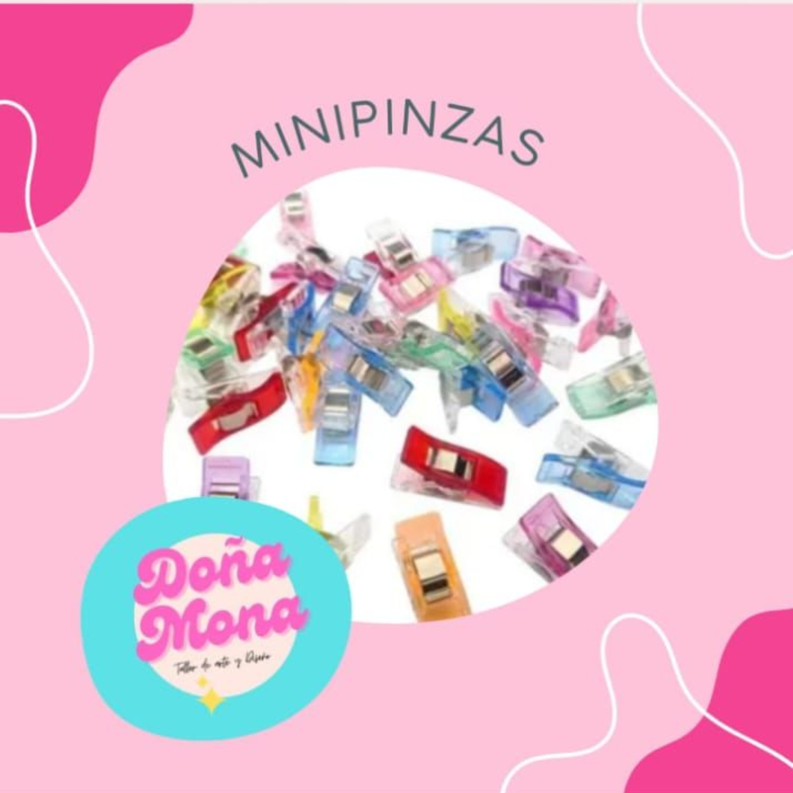 Pinzas para reemplazar alfileres