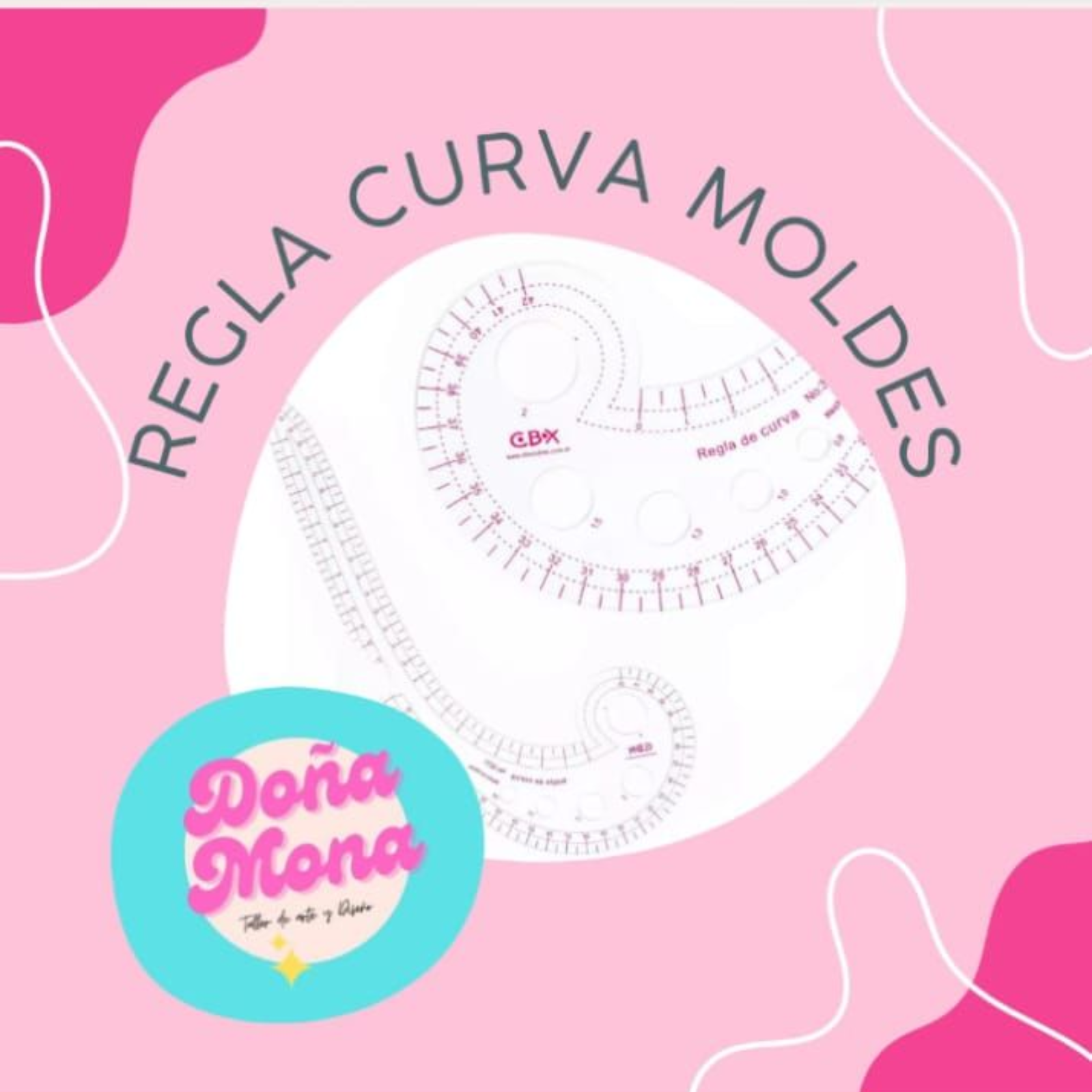 Regla curva de modista