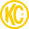 The kc logo is yellow and white in a circle.
