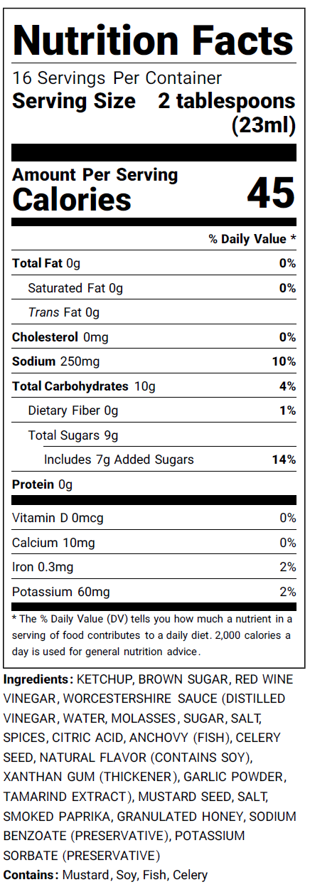 ByrdHouse BBQ Sauce (Honey)