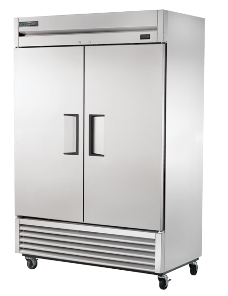 Model: T-49-HC True Reach-In Solid Swing Door Refrigerator with Hydrocarbon Refrigerant