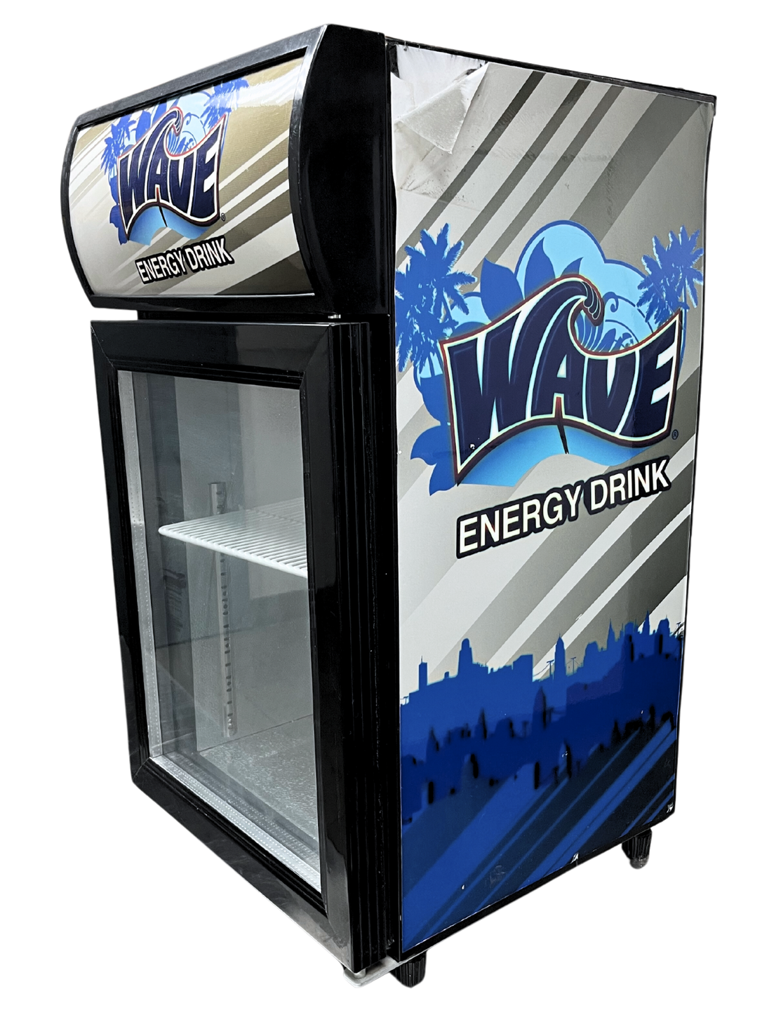 Model: N/A Winco Wave Beverage Refrigerator