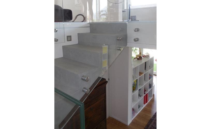 dettaglio scala interna abitazione