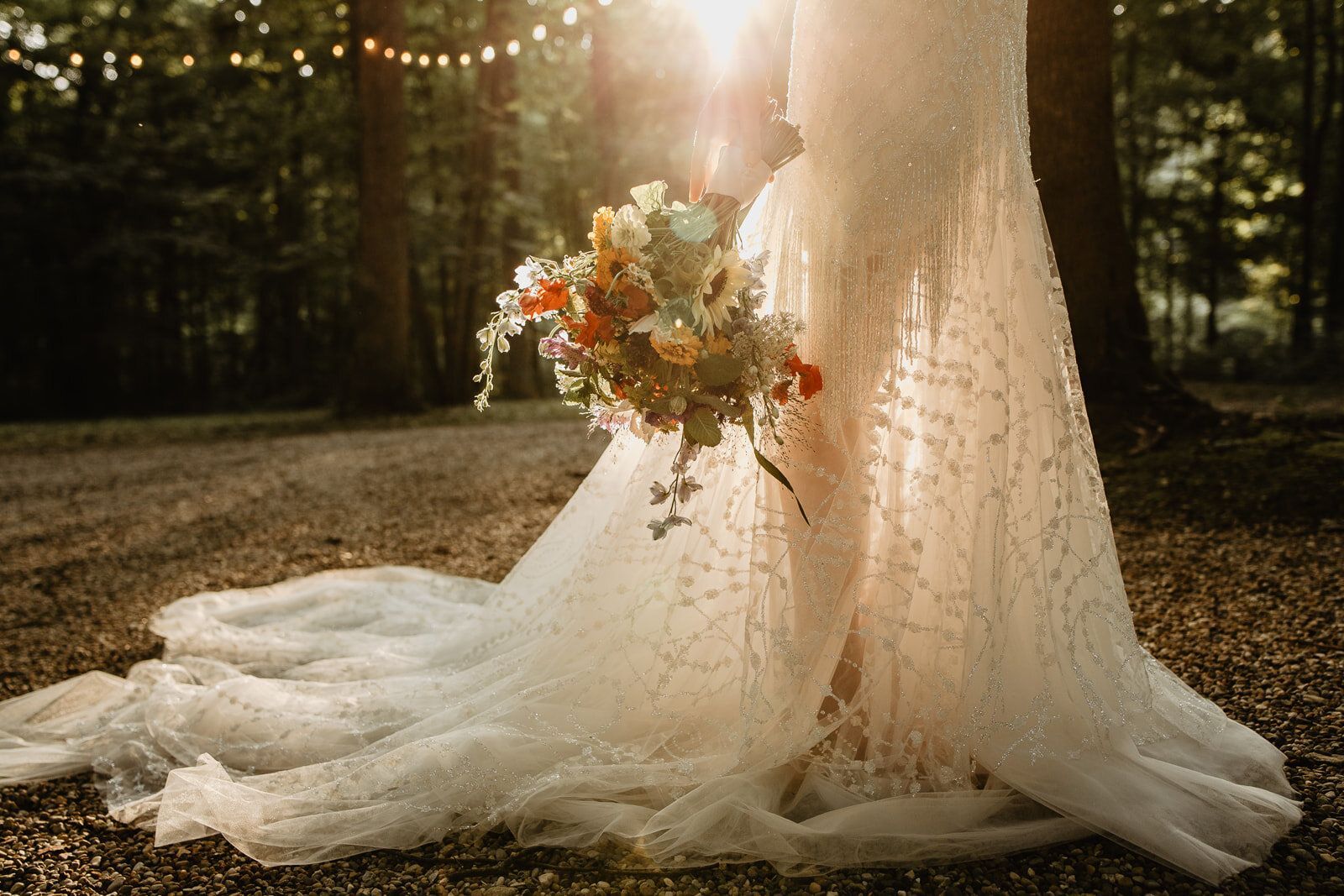 stunning wedding flower arrangements locally grown in Lancaster Ohio