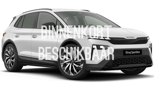 Skoda Elroq 85 Sportline Moon White metallic e-magine Mobility