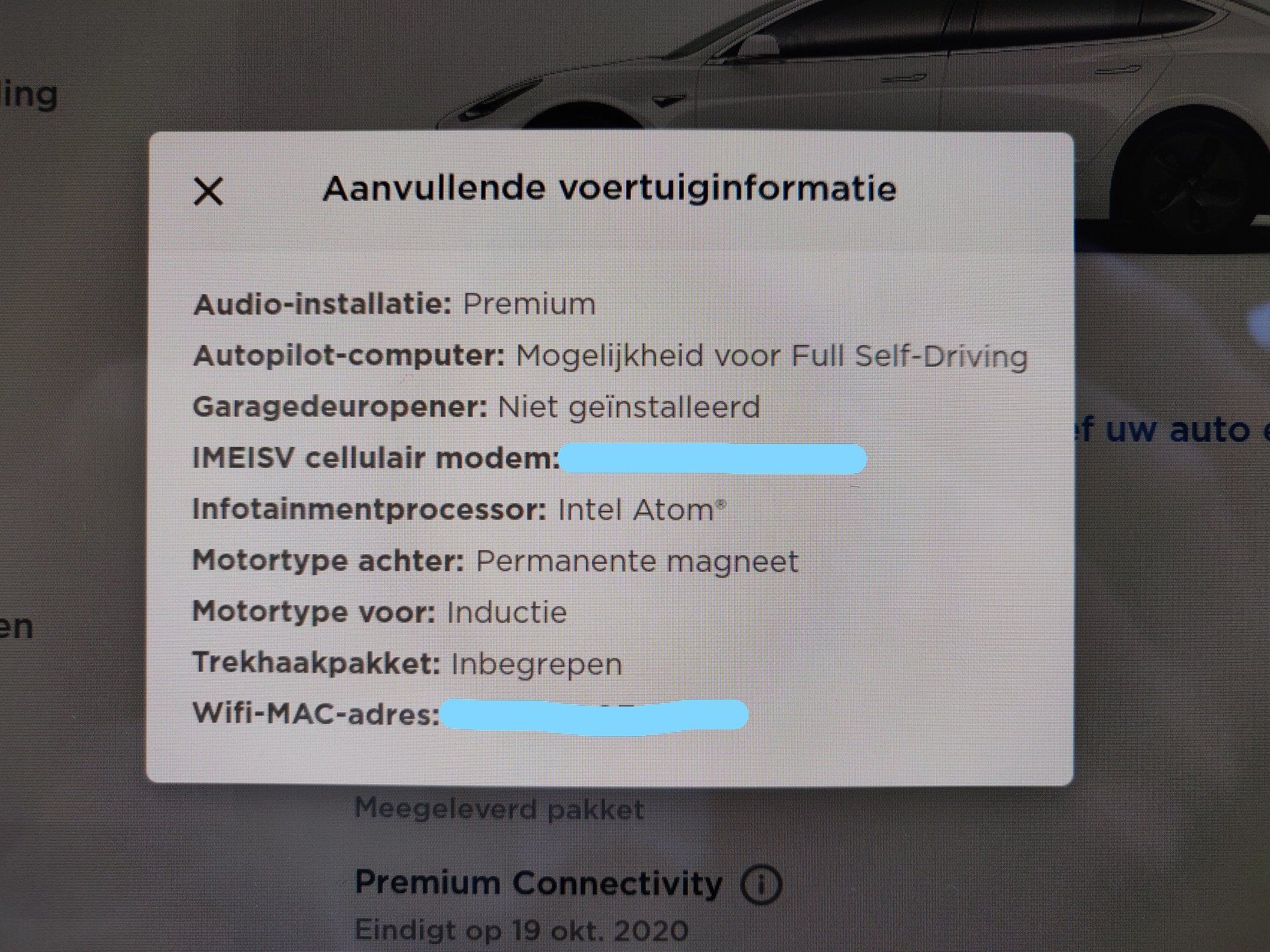 Tesla model 3 scherm