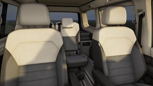Volkswagen California Beach Tour eHybrid 4Motion 1.5 TSI Indium Grey Metallic e-magine Mobility interieur