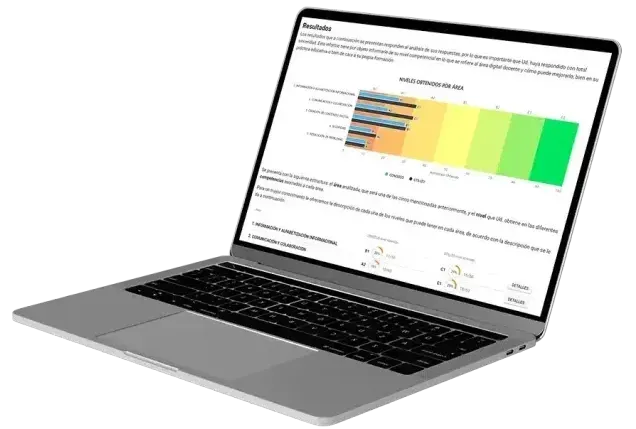 Avaliação para identificar as competências digitais dos professores