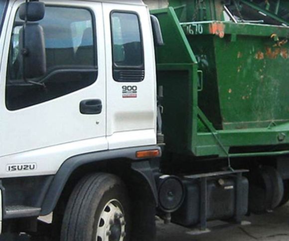 Skip bins pickup truck — Waste Removal in Alice Springs, NT