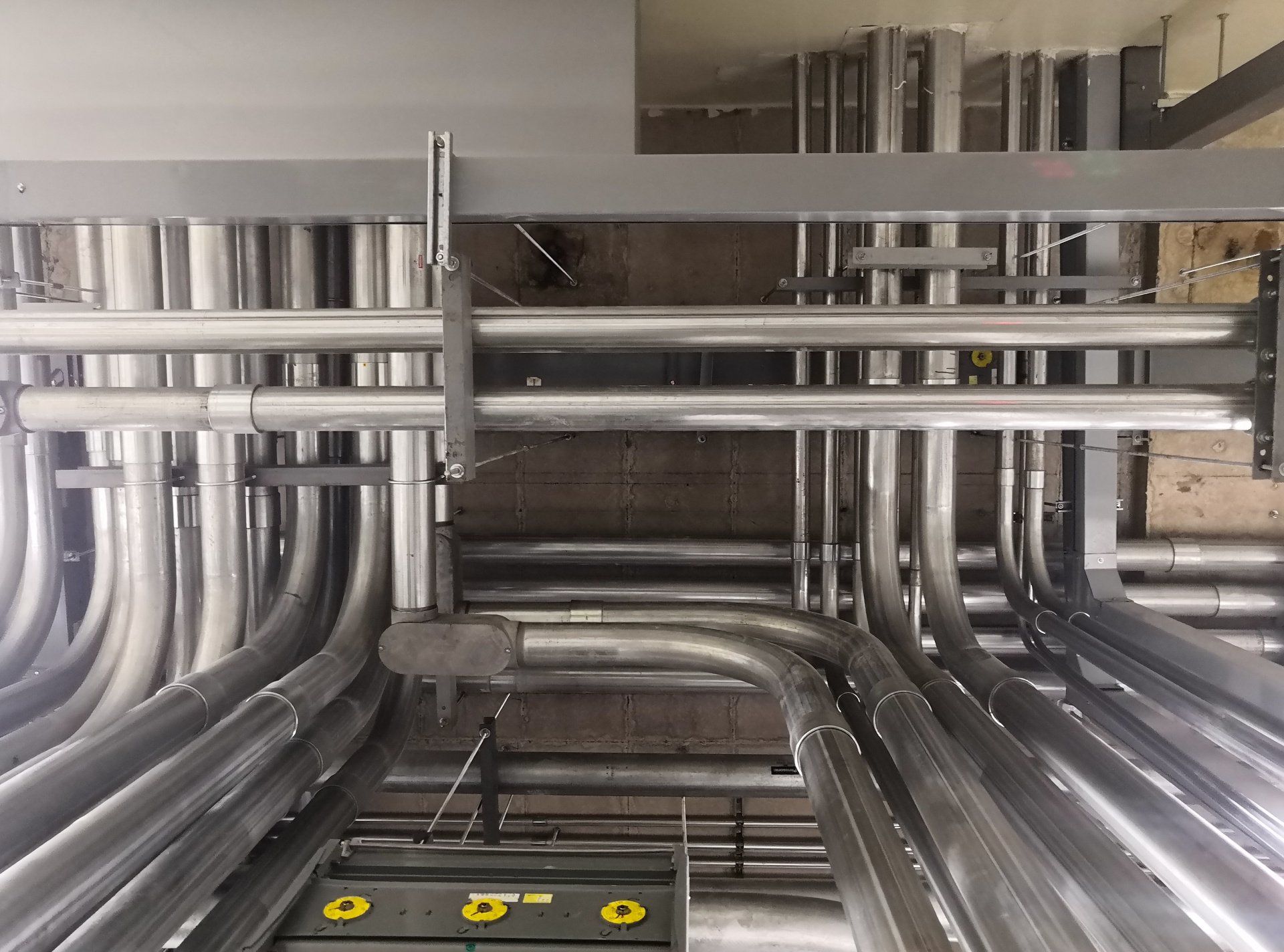 Electrical conduit installation in a data center