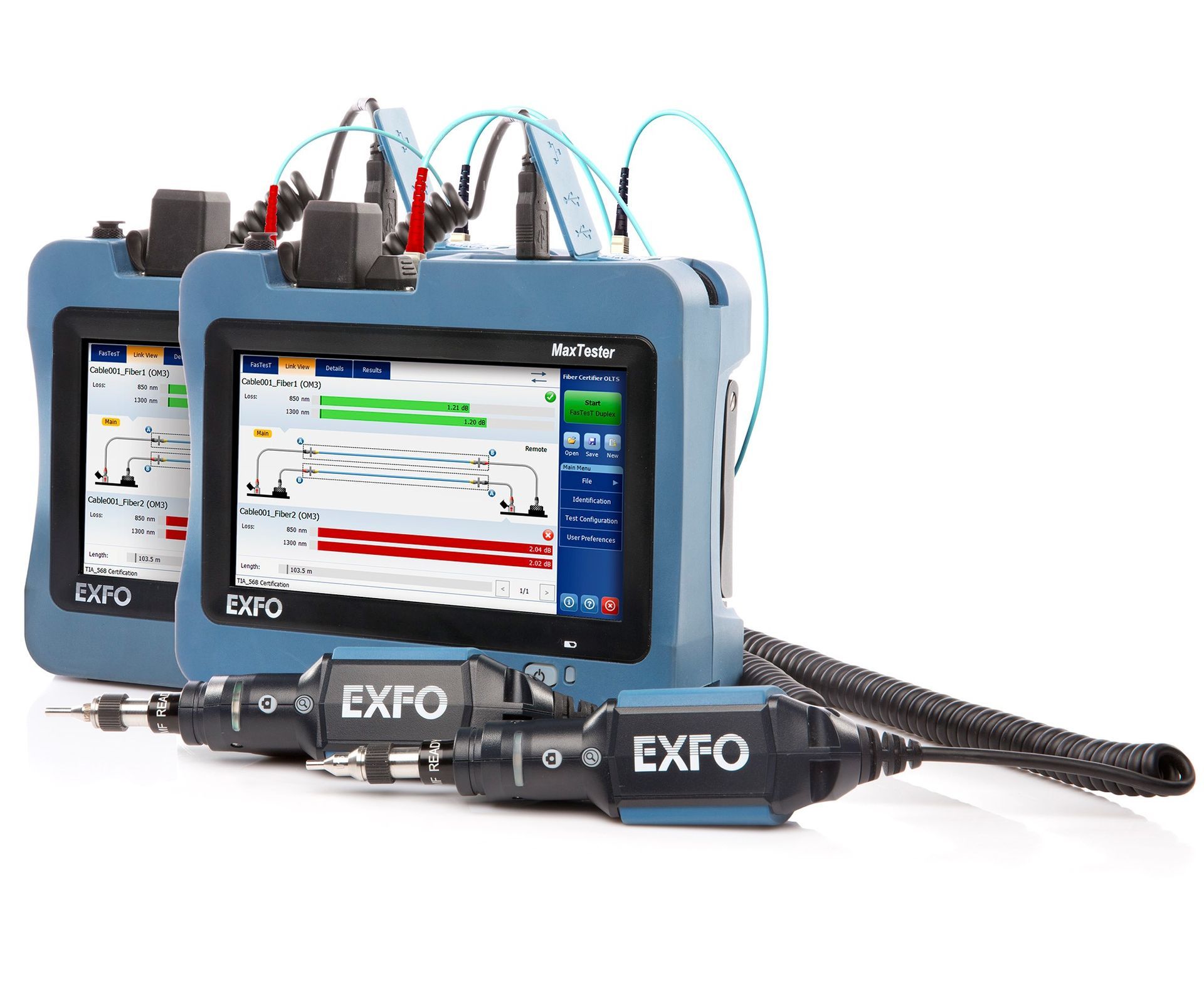 Fiber optic testing and documentation