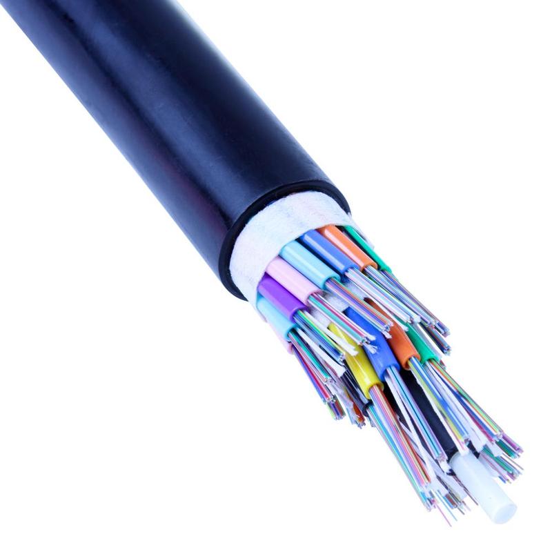 A close up of a cable with many different colored wires
