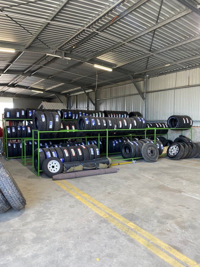 Rows of Tyres on Display — Wheel and Tyre Services in Inverell, NSW