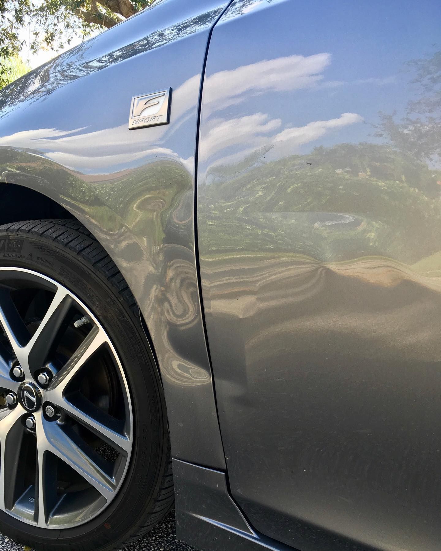 Silver Car with Dent — Boca Raton, FL — Dent King of South Florida Inc.