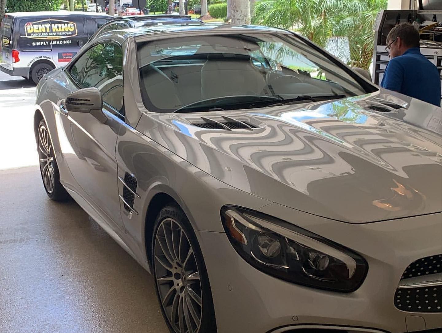 Shiny White Car — Boca Raton, FL — Dent King of South Florida Inc.