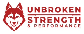 Red husky logo with "UNBROKEN STRENGTH & PERFORMANCE" text.