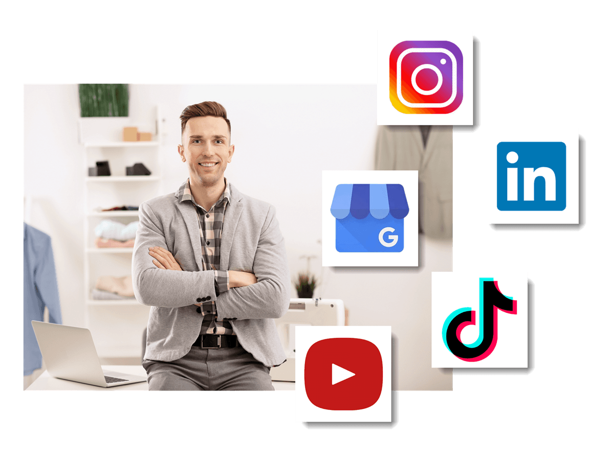 Social Media Marketing Owned with Business Launch Kit
