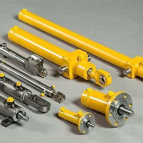 There Are Many Different Types of Hydraulic Cylinders on the Table — Hydrofit Service in Wollongong, NSW