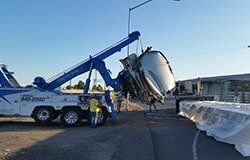 Towing Truck in Action - Emergency Towing in Sacramento, CA