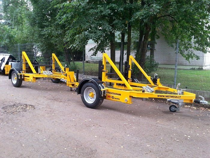 Kabelinių būgnų vežimėlis