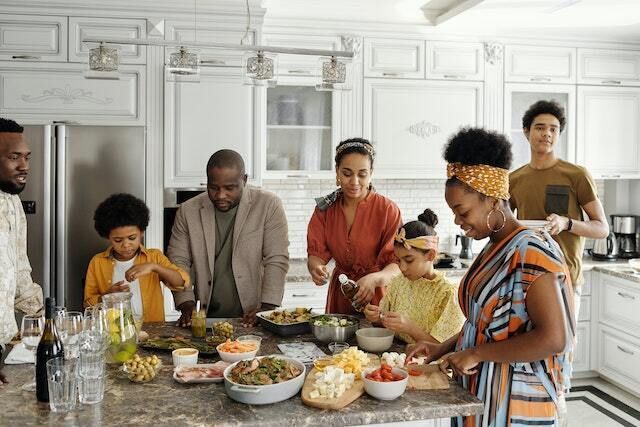 family-at-home-cooking