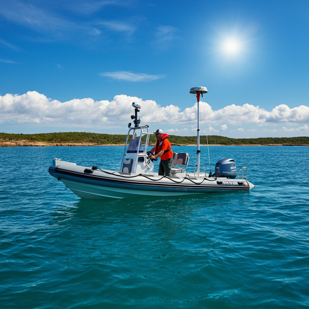 Hydrographic survey in Florida