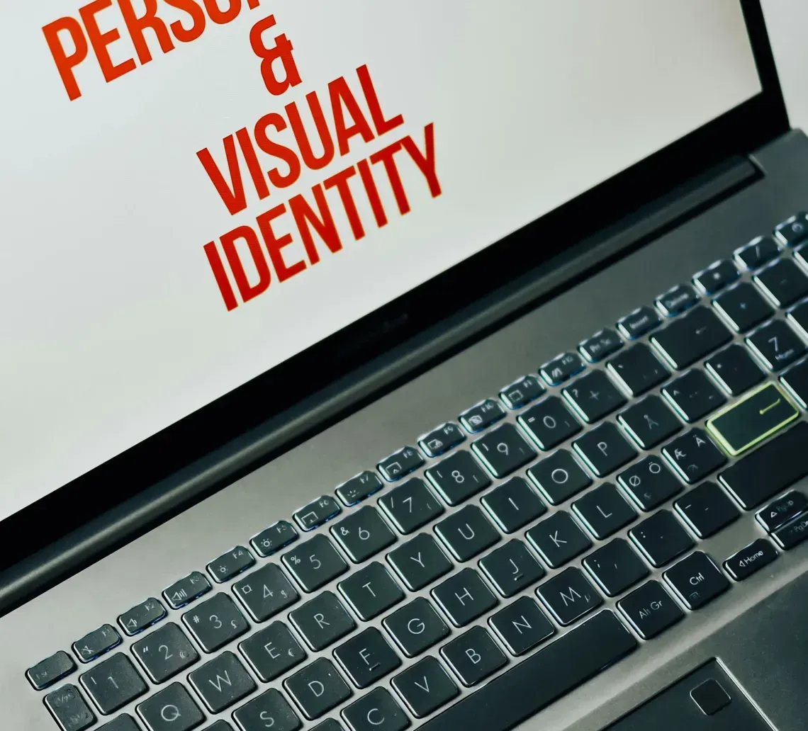 Laptop screen displays 