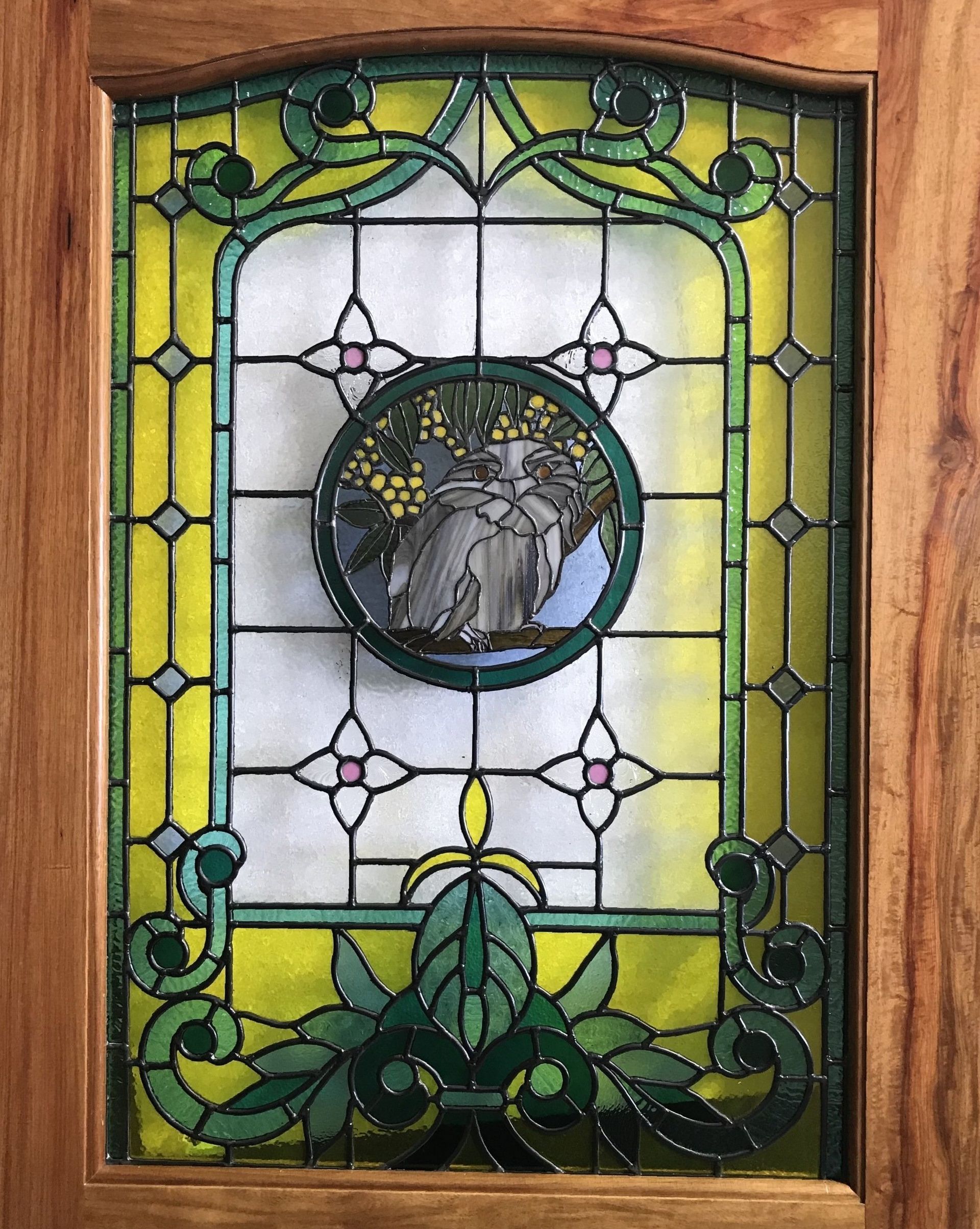 Stained Glass Flower — Stained Glass in Townsville, QLD