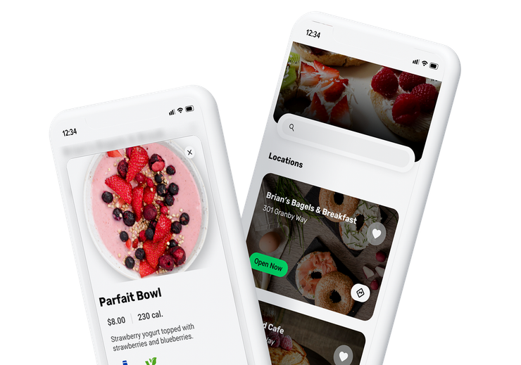 Metro District Essentials Preview on two phones