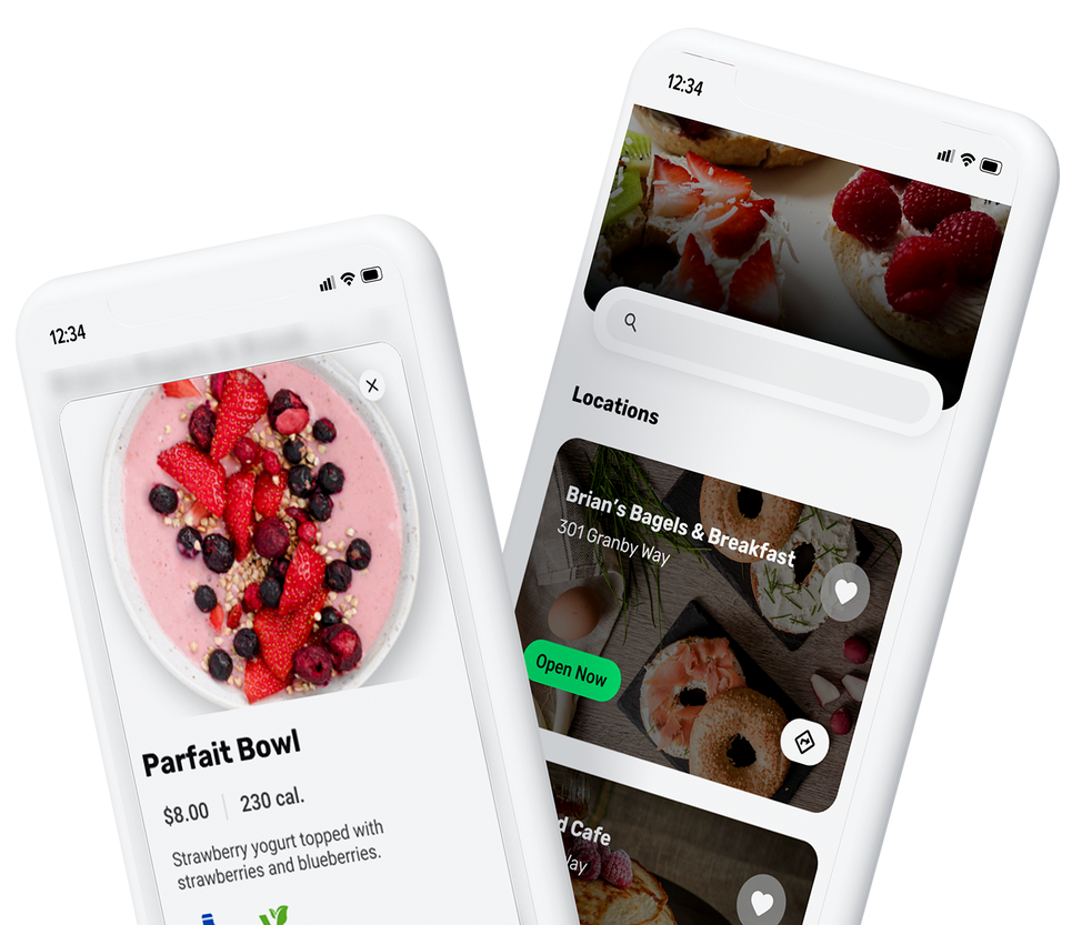 Metro District Essentials Preview on two phones