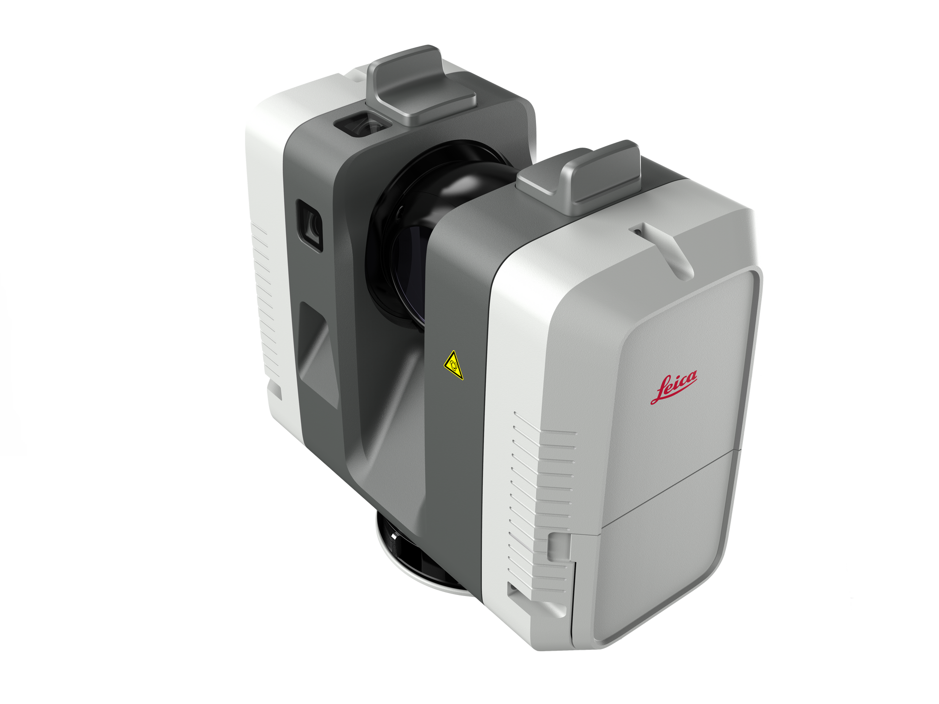 A 3d model of a leica camera on a white background