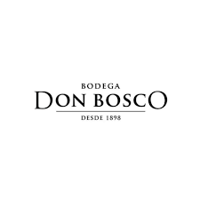Logotipo de Bodega Don Bosco, texto negro sobre fondo blanco. 