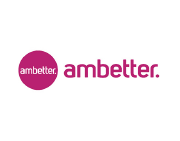 Ambetter logo: Pink circle with 