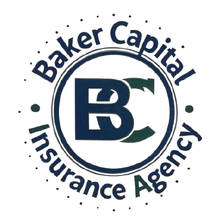 Baker Capital Insurance Agency logo: navy blue 