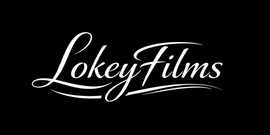 The white, script-style text