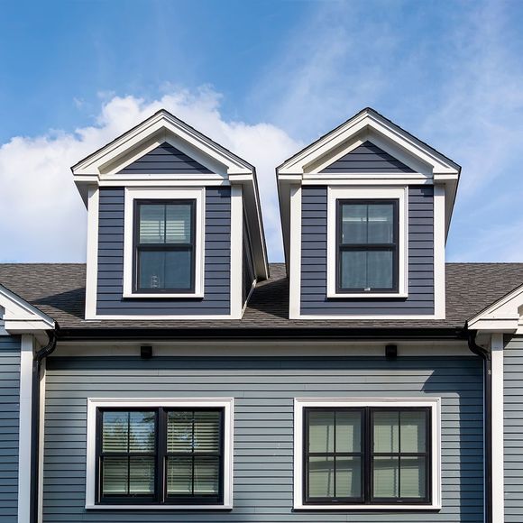 Home With Siding And Windows