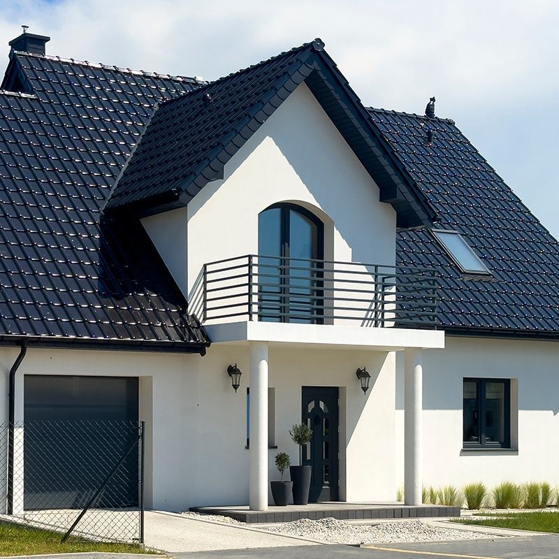 Metal Roof House