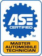 ASE Certified Logo - Auto Tire Service & Car Wash