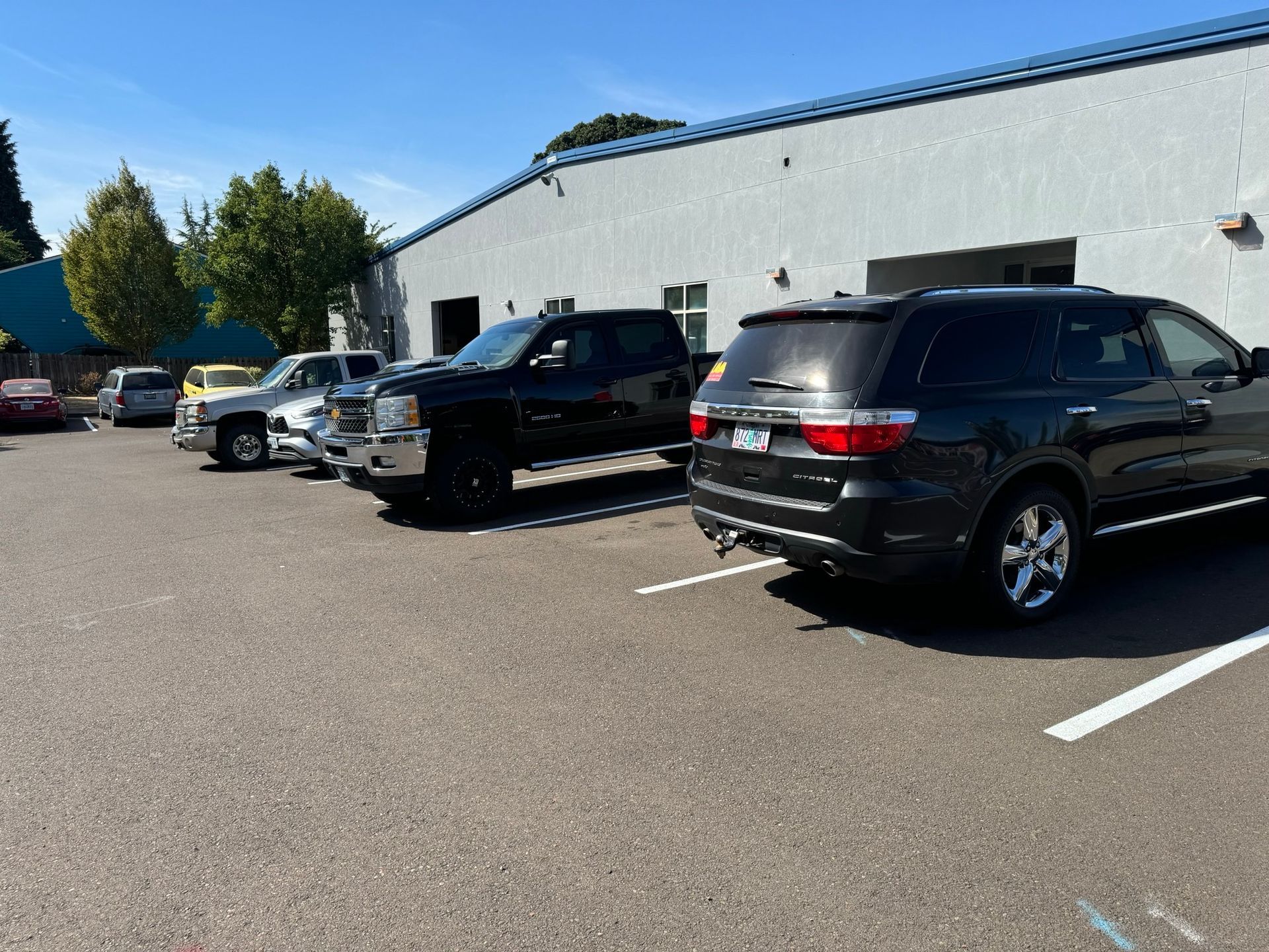 Parking in Front of Lava Auto Tire Service & Car Wash - Albany Auto Repair