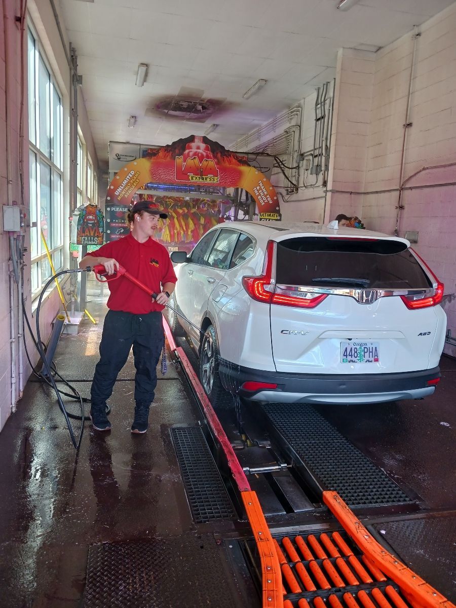 Washing Vehicles in Albany, OR - Lava Express Car Wash