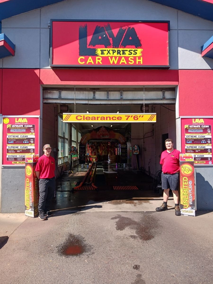 Front Door of Lava Express Car Wash in Albany, OR - Albany Auto Repair