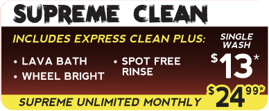 Supreme Clean - Lava Auto Tire Service & Car Wash