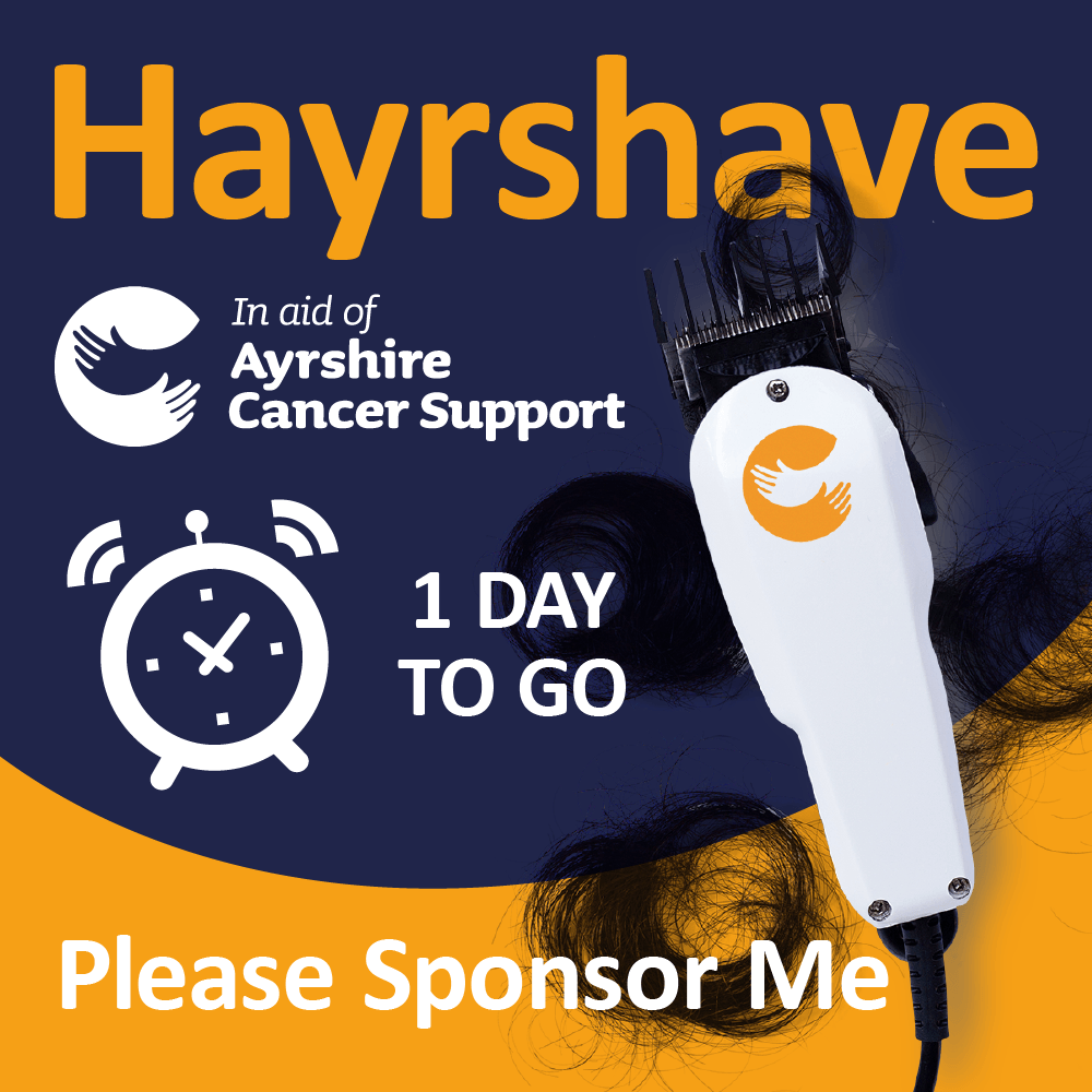 1 Day to go until my Hayrshave