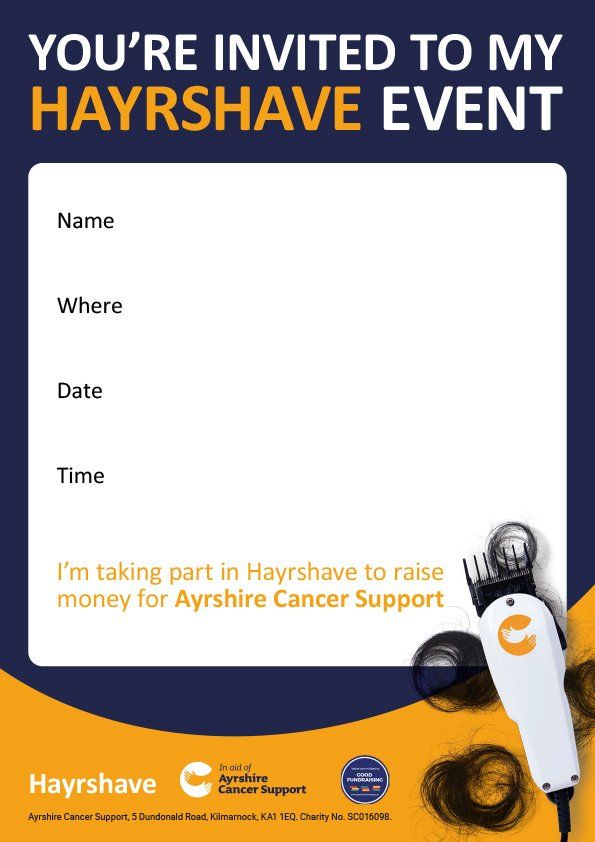 Hayrshave Invitation Poster