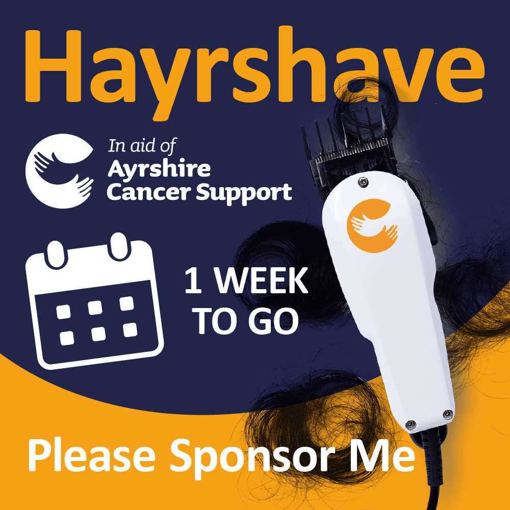 1 Week to go until my Hayrshave