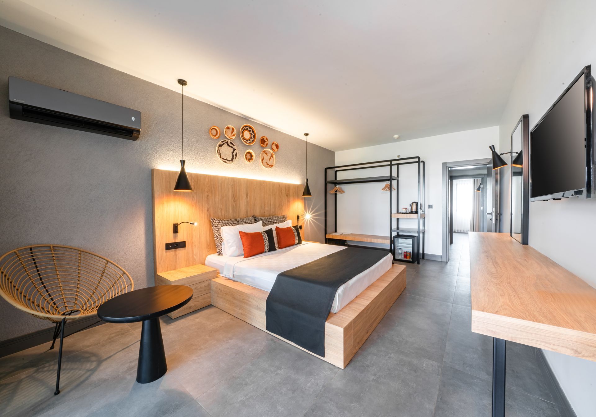 Deluxe family room at Club Beyy Resort Hotel, Menderes Izmir – ideal for families seeking comfort and sea views