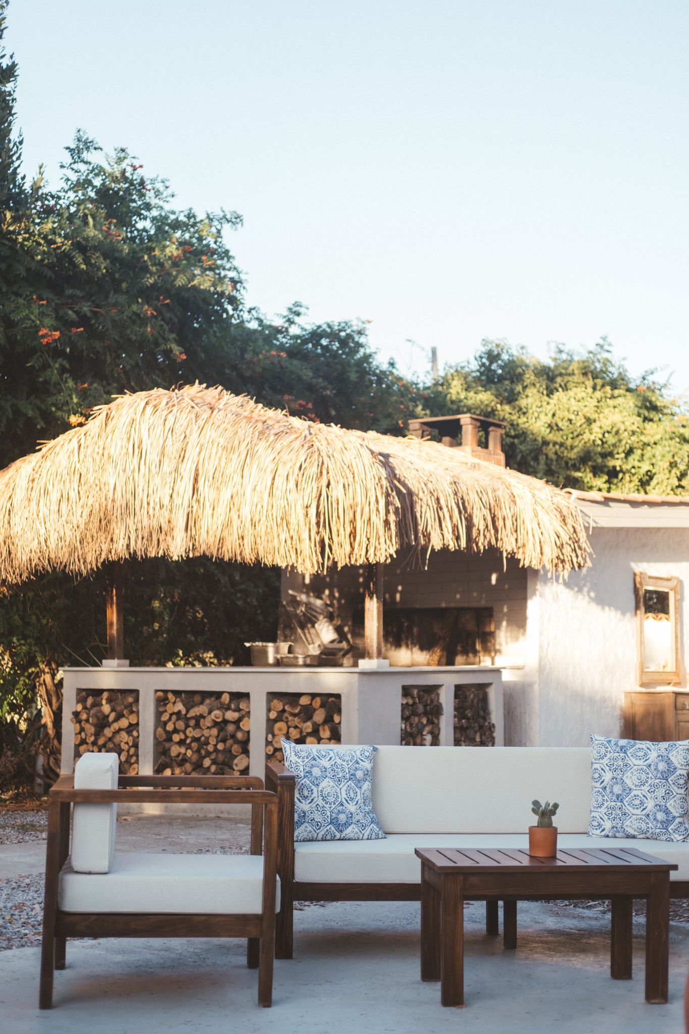 Restaurant at Club Beyy Resort Hotel, Menderes, Izmir with sea and garden views.
