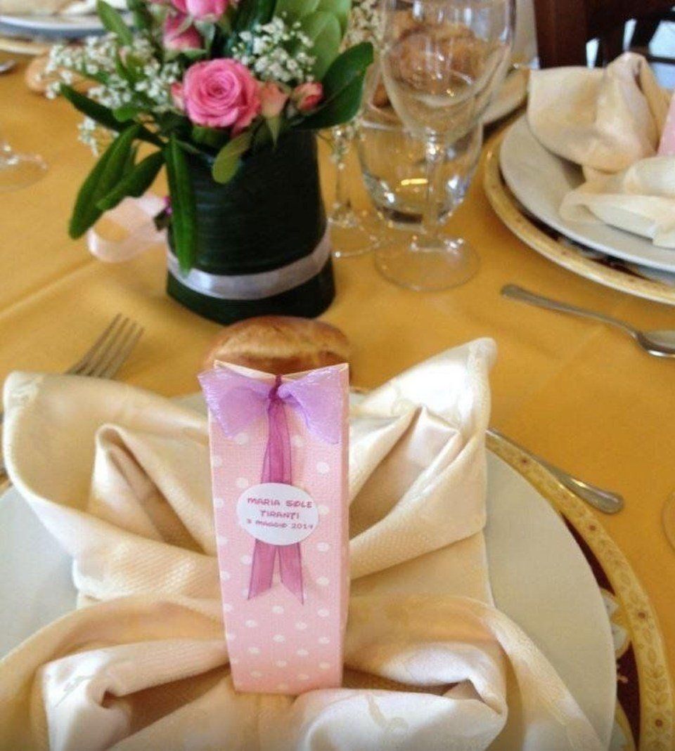 Tavolo per cerimonia