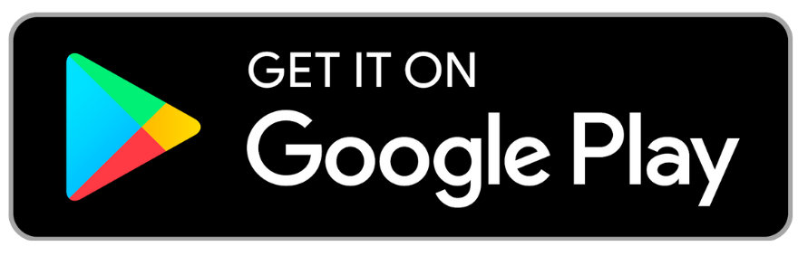 Eine Schaltfläche „Bei Google Play holen“ auf weißem Hintergrund.